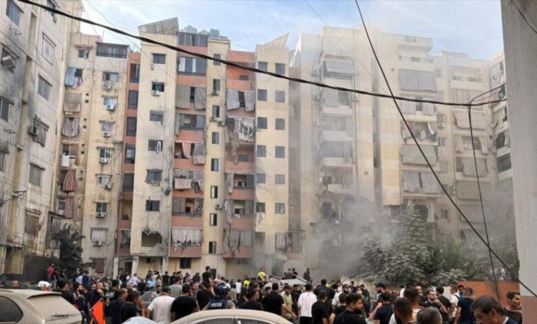 Ataque aéreo israelí contra Beirut deja decenas de muertos y heridos