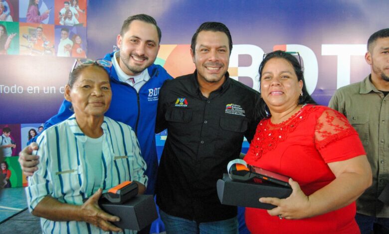 Bancarización, asesoría financiera y entrega de Puntos de Venta del BDT a sector comercio de Guasipati