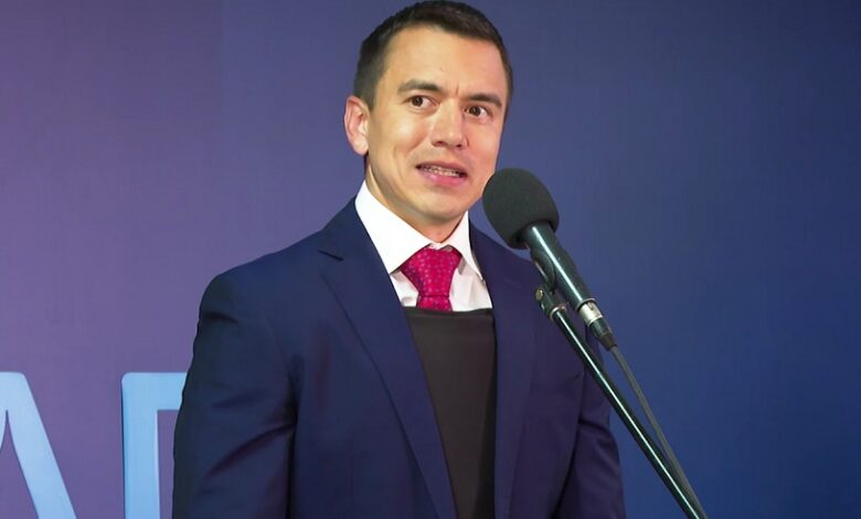 Noboa envía a la Corte reforma para retorno de bases militares a Ecuador