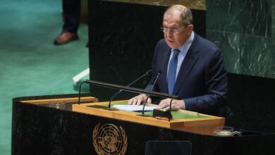 El ministro de Exteriores de Rusia, Serguei Lavrov