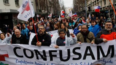 Atención primaria de salud en Chile entra en segundo día en paro