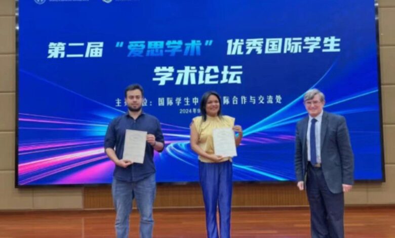 Venezolana gana Premio de Investigación Científica en China
