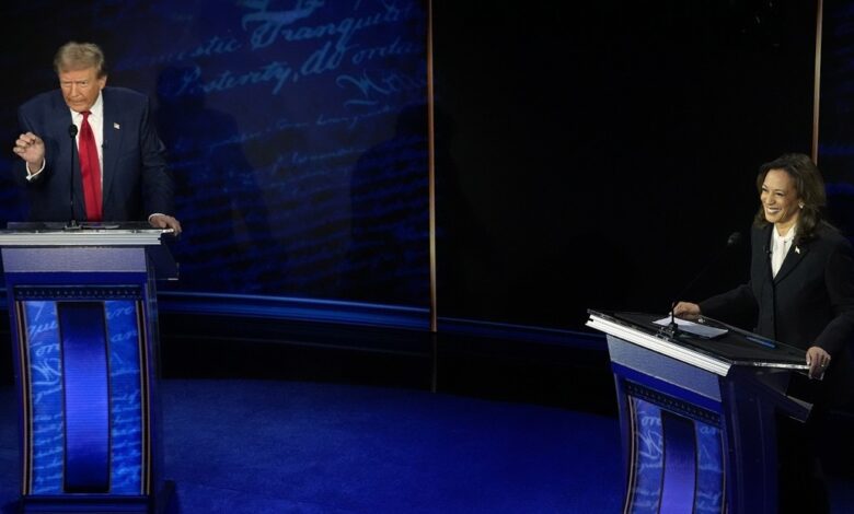 Harris y Trump presentaron sus propuestas en debate televisado
