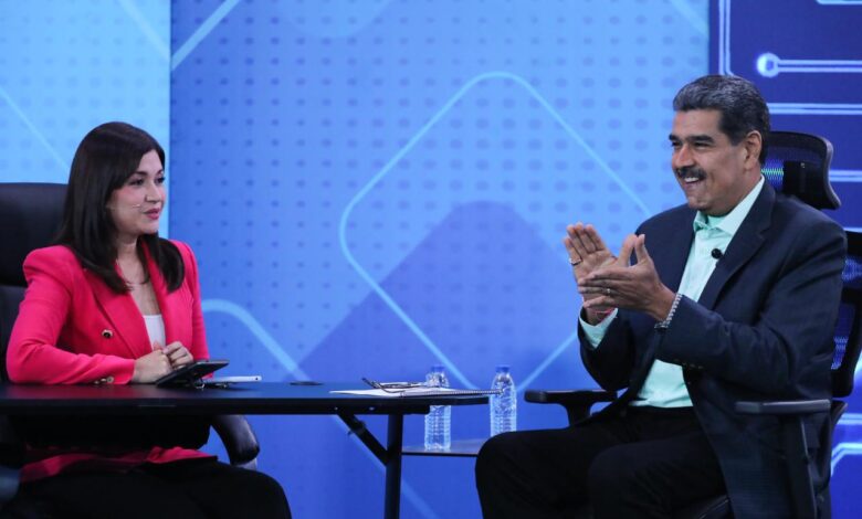 Presidente Maduro: «Lo que está ocurriendo en Venezuela es un proceso de crecimiento de una economía real»