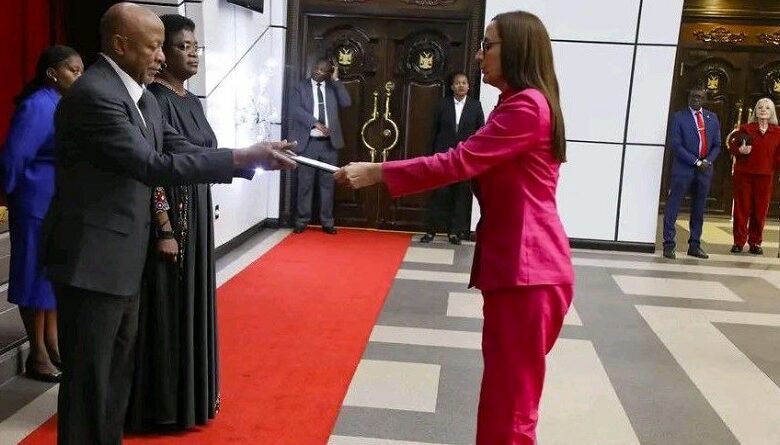 Embajadora de Venezuela entregó Cartas Credenciales al presidente de Namibia