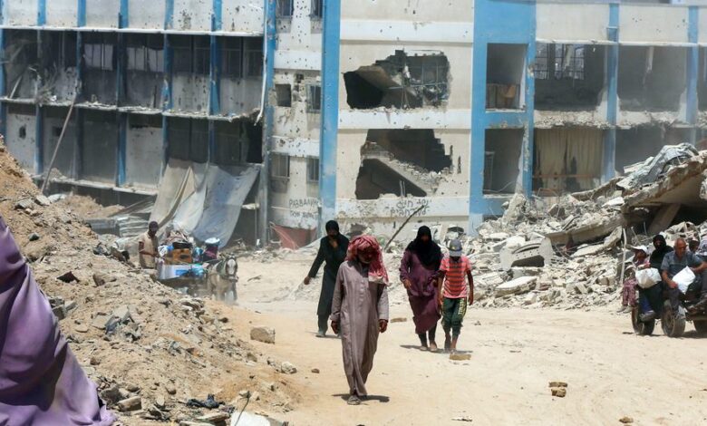 Israel bombardea otra escuela y mata a seis trabajadores de UNRWA