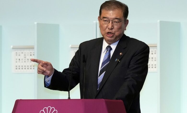 Exministro de Defensa Shigeru Ishiba electo líder del partido gobernante de Japón