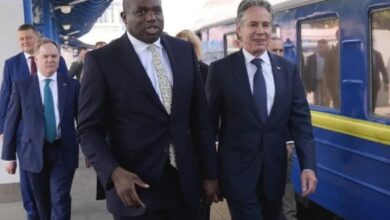 Blinken y Lammy llegan a Kiev para conversar con Zelenski