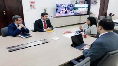 Ministra Delcy Rodríguez recibió a Directivos de Repsol para consolidar alianzas