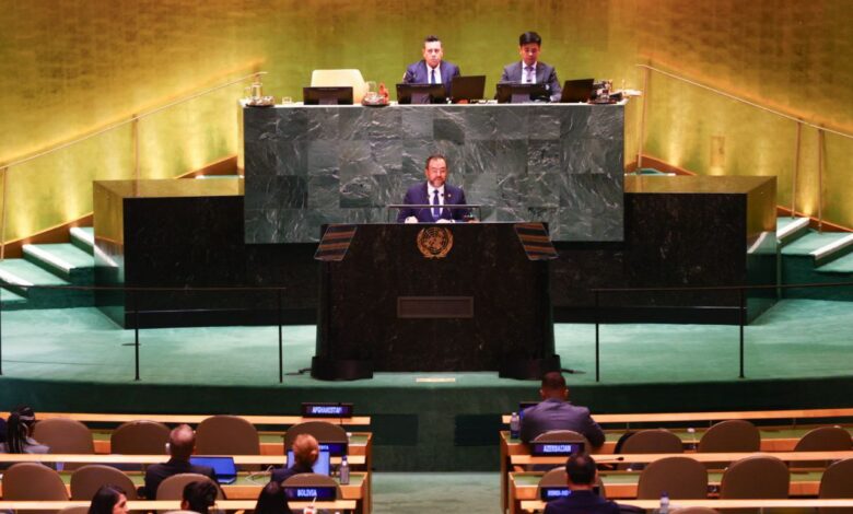 Canciller Yván Gil en ONU: Venezuela es víctima de una campaña fascista