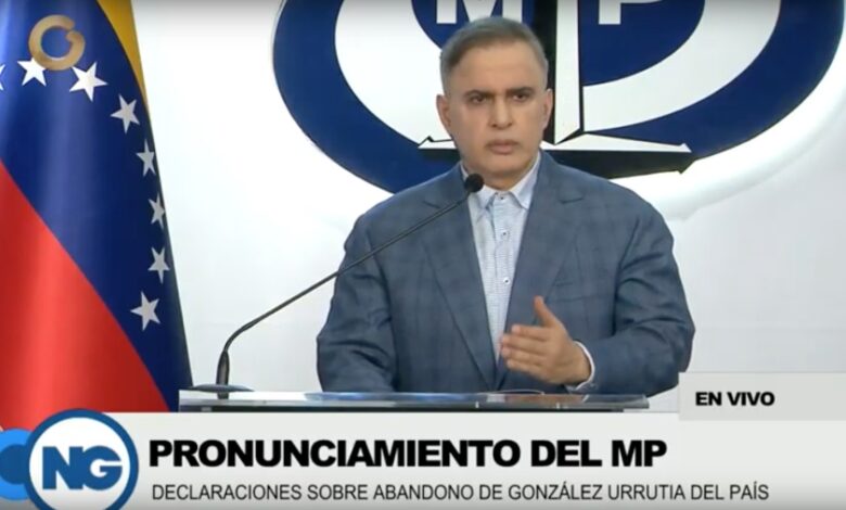 MP expresa absoluto respeto a decisión del Ejecutivo para otorgar salvoconducto a González Urrutia