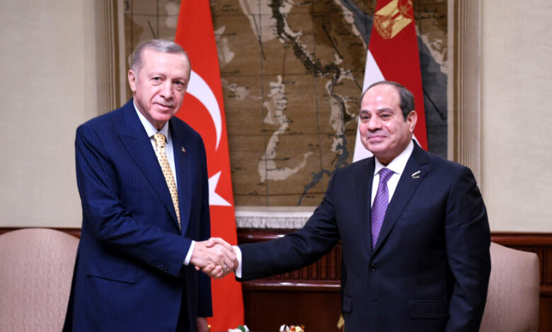 Erdogan recibe a Al Sisi en Ankara