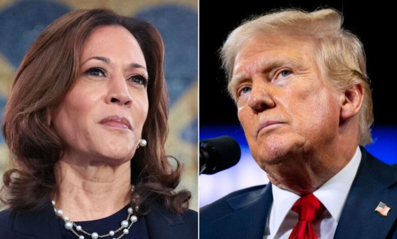 Cerrada carrera Harris-Trump a un mes de elecciones en EEUU