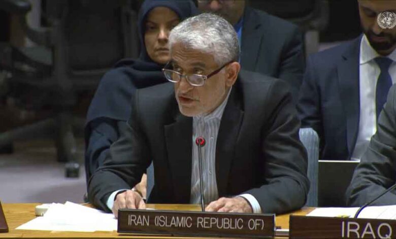 Irán defiende en la ONU respuesta proporcional a agresiones de Israel