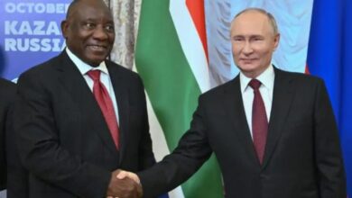 Rusia y Suráfrica evidencian sus buenas relaciones bilaterales