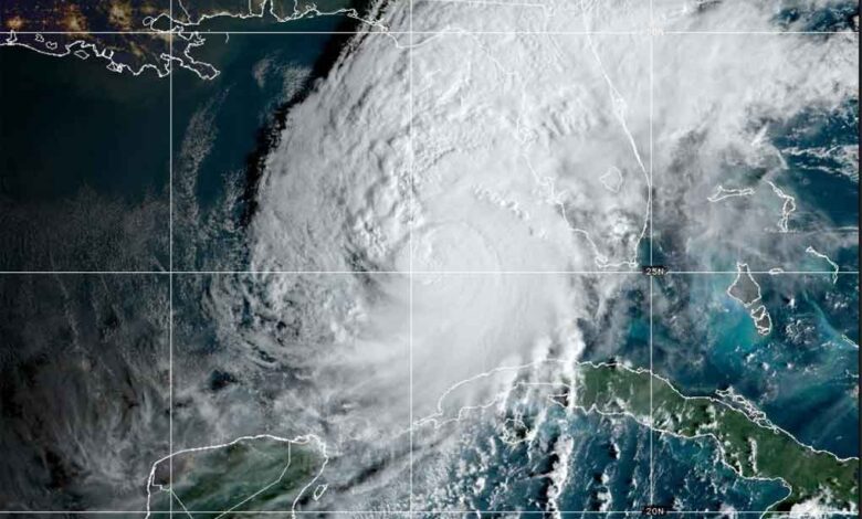 Milton se debilita pero llegará como poderoso huracán a Florida, EE.UU.