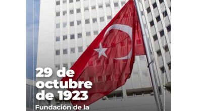 Venezuela celebra aniversario 101 de la fundación de Türkiye