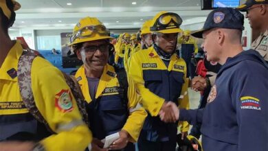 Venezuela envió nuevo contingente para combatir incendios forestales en Bolivia