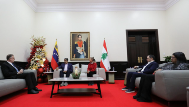 Venezuela ratificó su apoyo al pueblo de El Líbano