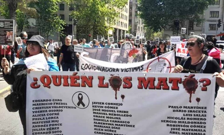 Víctimas de represión durante el estallido social en Chile piden justicia (+Foto)