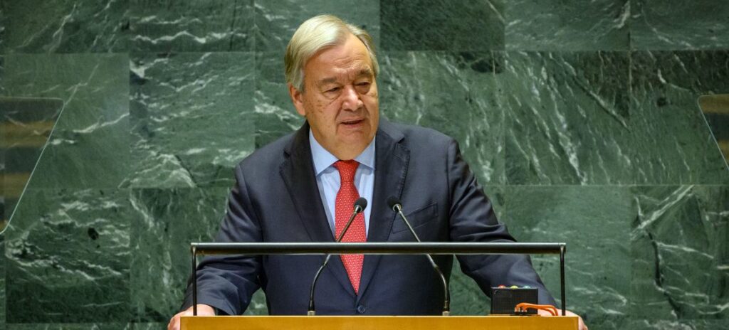 Israel declara 'persona non grata' al secretario general de la ONU