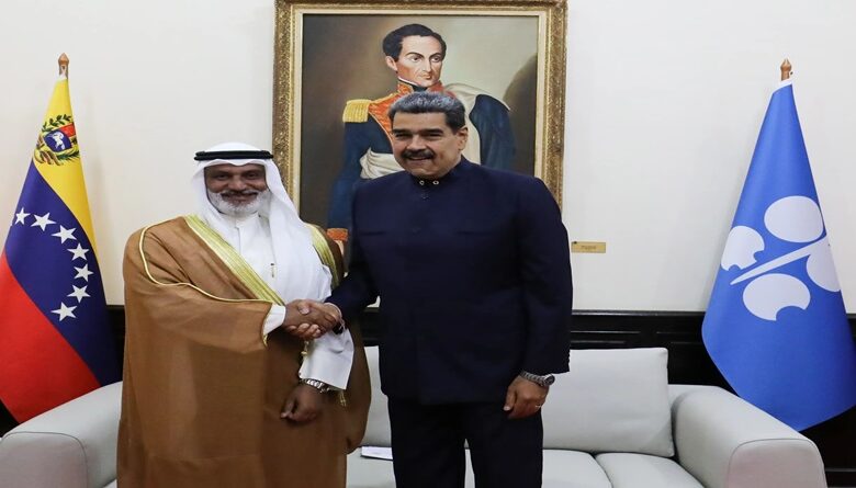 Nicolás Maduro sostuvo encuentro con el secretario general de la OPEP