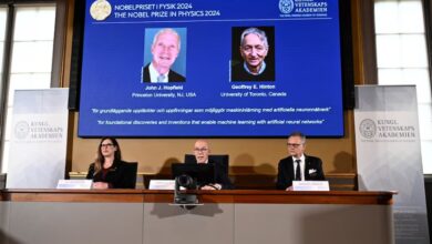 Nobel de Física premia aprendizaje automático, clave para el desarrollo de la IA