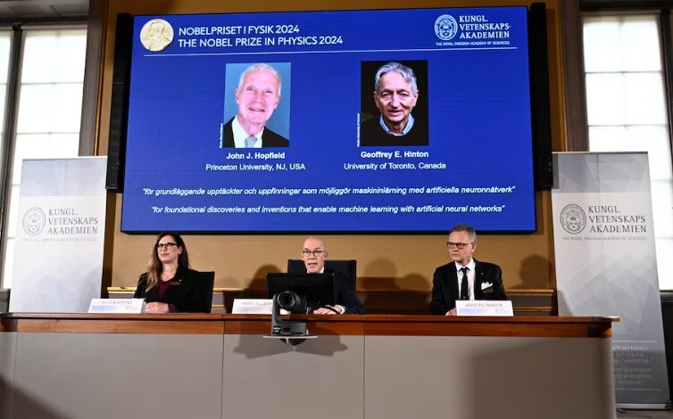 Nobel de Física premia aprendizaje automático, clave para el desarrollo de la IA
