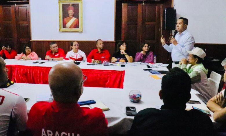 Más de mil 500 actividades políticas realizó el PSUV en Aragua