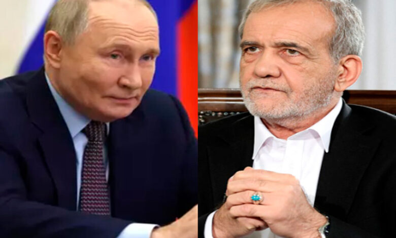 Putin y Pezeshkian se reunirán este viernes en Turkmenistán