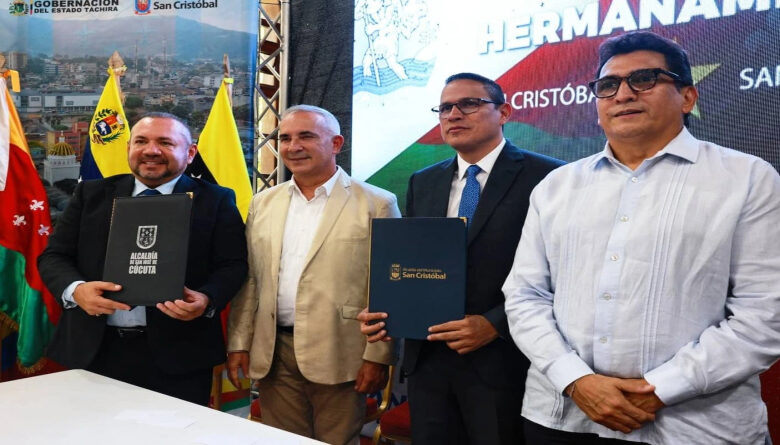 San Cristóbal y Cúcuta firman convenio de hermanamiento