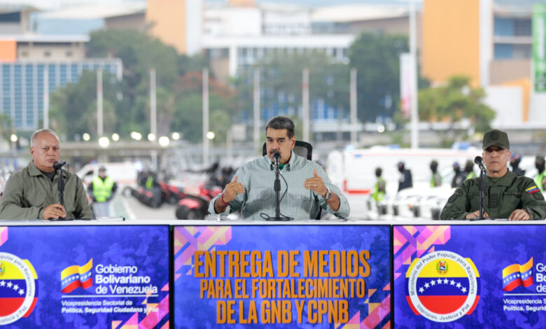 Presidente Maduro destaca labor de funcionarios de seguridad del Estado ante conspiraciones