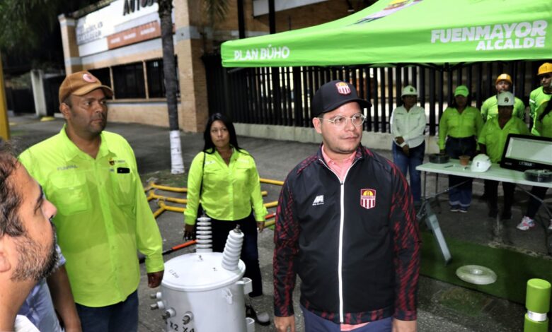 Alcaldía de Valencia articula con Corpoelec soluciones territoriales eléctricas
