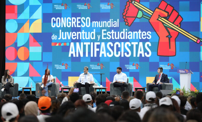 Gran Festival Mundial Antifascista en Venezuela del 8 al 10 enero 2025