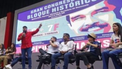 Congreso del Bloque Histórico Bolivariano se instala hoy en Caracas