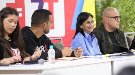 La vicepresidenta Delcy Rodríguez, aseveró que el extremismo busca la rendición de Venezuela
