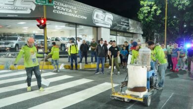 Alcaldía de Valencia culminó iluminación de la avenida Bolívar