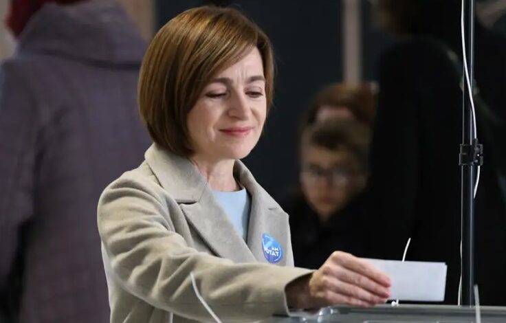 Proeuropea Maia Sandu reelecta presidenta en Moldavia