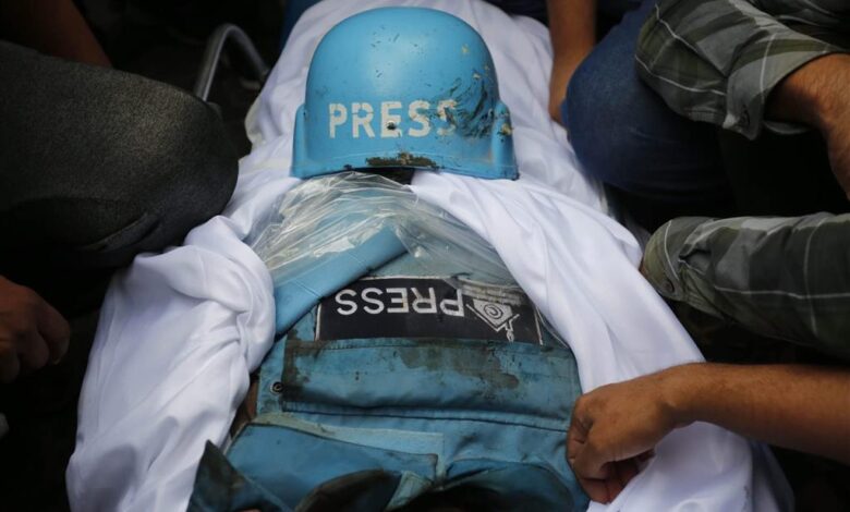 Denuncian crímenes israelíes contra periodistas en Gaza y Líbano