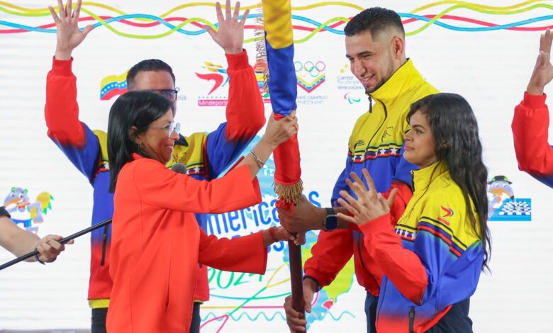 Venezuela abandera atletas de los VI Juegos Panamericanos de Sordos