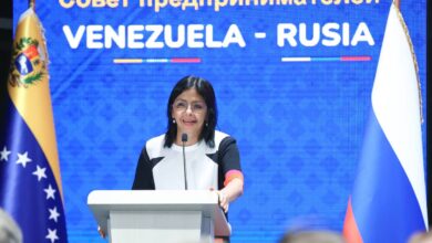 Delcy Rodríguez: Economía venezolana cerrará 2024 con crecimiento superior al 9%