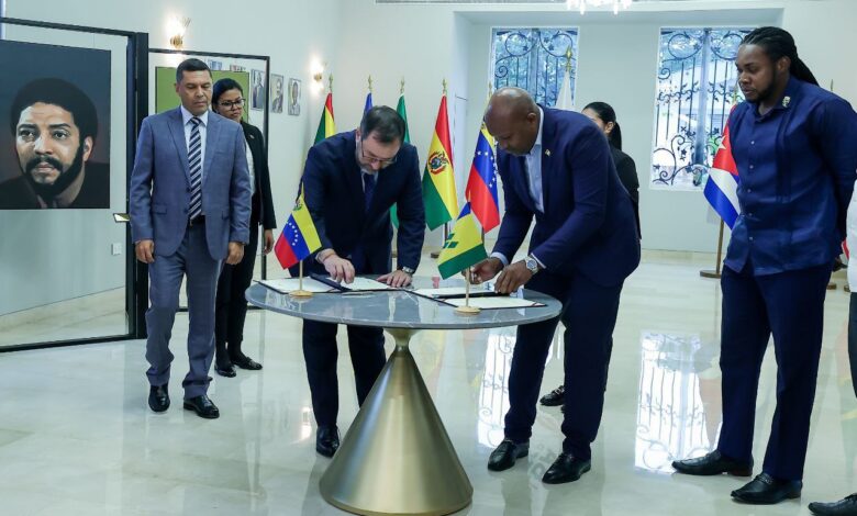 Venezuela y San Vicente y las Granadinas firman primer acuerdo de cooperación Agroalba