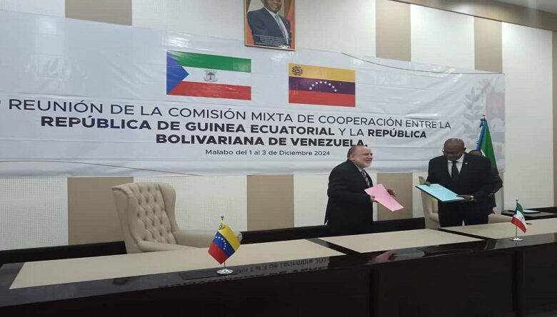 Venezuela firma memorándum en materia de derechos humanos con Guinea Ecuatorial