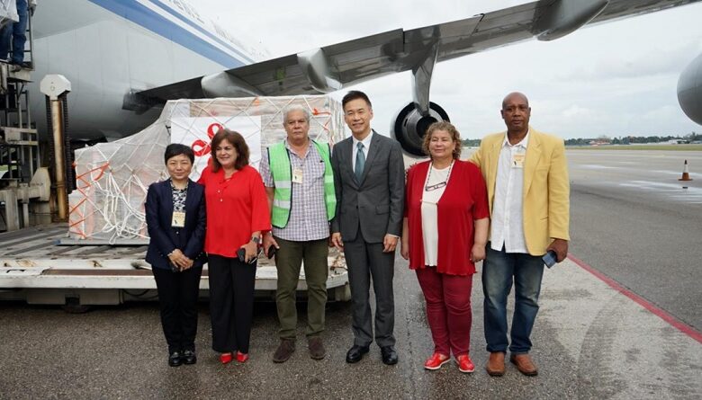 China entrega donativo para recuperar sistema eléctrico cubano