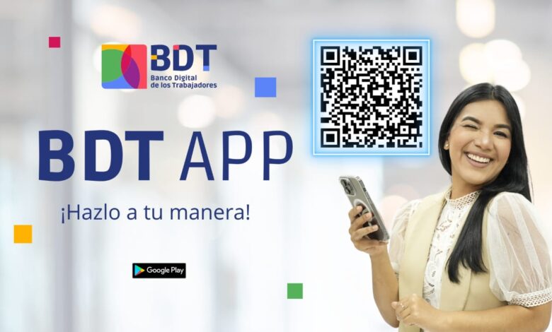 BDT ofrece pagos móviles y transferencias con código QR
