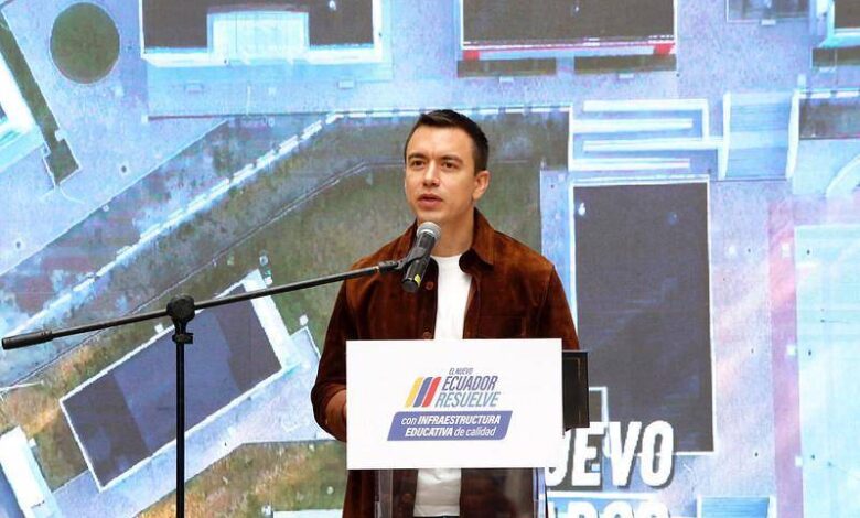 Noboa anuncia fin de apagones desde el 20 de diciembre