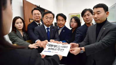 Oposición presenta moción para destituir al presidente Yoon Suk-yeol