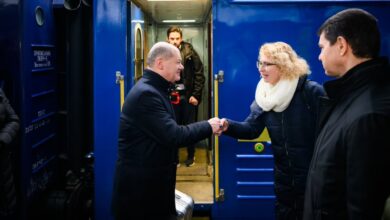 Scholz llega a Kiev para reafirmar su apoyo a Ucrania