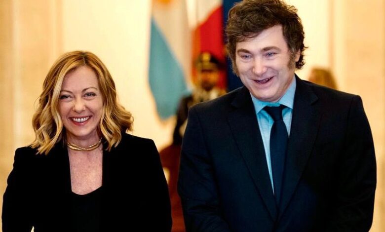 Conceden ciudadanía italiana a Javier Milei