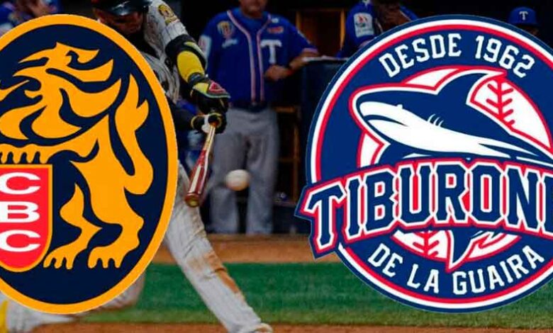 Leones-Tiburones, protagonizan duelo a muerte en béisbol venezolano